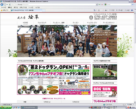ワンちゃんのプチオフ会　ドッグラン海岸通り