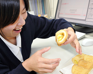羊羹（杢目羊羹） 鈴木亭　わっふる