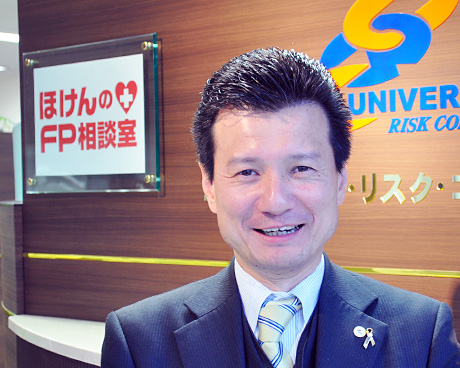 有限会社ユニバーサル・リスク・コンサルティング　吉田社長